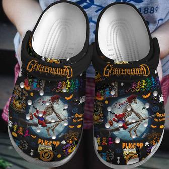 Grateful Dead Music Crocs Crocband Clogs Shoes | Favorety