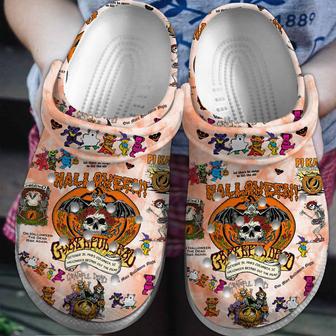 Grateful Dead Music Crocs Crocband Clogs Shoes | Favorety