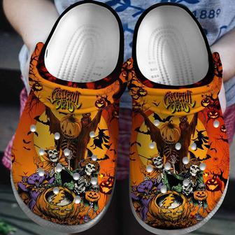 Grateful Dead Music Crocs Crocband Clogs Shoes | Favorety