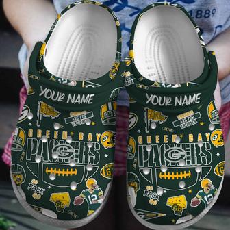 Green Bay Packers Nfl Sport Crocs Crocband Clogs Shoes | Favorety UK