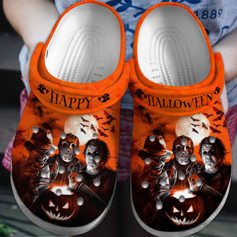 Horror Movie Characters Movie Clog Clogband Clogs Shoes - Monsterry