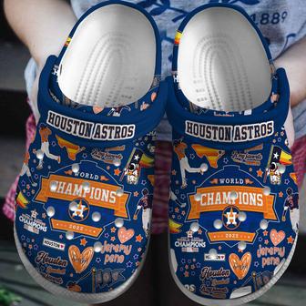 Houston Astros Mlb Sport Crocs Crocband Clogs Shoes | Favorety CA