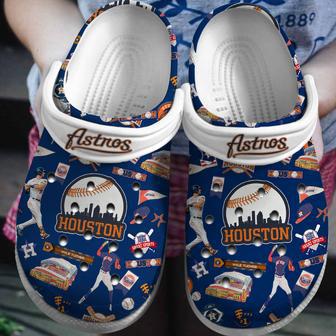 Houston Astros Mlb Sport Crocs Crocband Clogs Shoes | Favorety CA