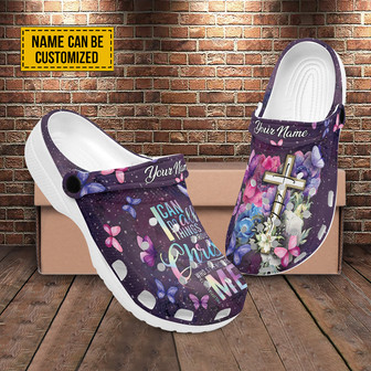 I Can Do All Things Through Christ Who Strengthens Me Customized Clog Clogband Clogs Shoes Gift For Jesus Lovers - Monsterry