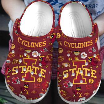 Iowa State Cyclones Ncaa Sport Crocs Crocband Clogs Shoes | Favorety UK