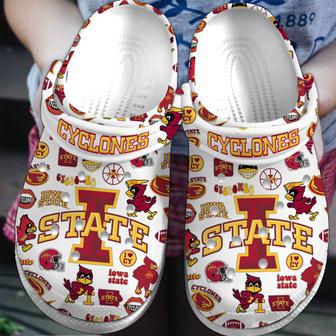 Iowa State Cyclones Ncaa Sport Crocs Crocband Clogs Shoes | Favorety DE