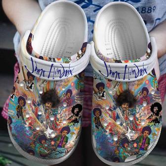 Jimi Hendrix Music Crocs Crocband Clogs Shoes | Favorety DE