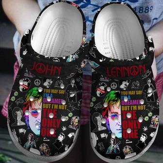 John Lennon Music Crocs Crocband Clogs Shoes | Favorety UK