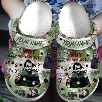 Joker Movie Crocs Crocband Clogs Shoes | Favorety UK