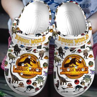 Jurassic World Dominion Movie Crocs Crocband Clogs Shoes | Favorety AU