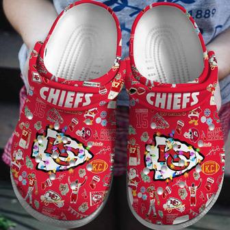 Kansas City Chiefs Nfl Sport Crocs Crocband Clogs Shoes | Favorety