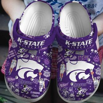 Kansas State Wildcats Ncaa Sport Crocs Crocband Clogs Shoes | Favorety DE