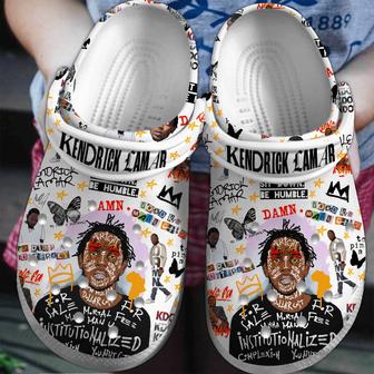 Kendrick Lamar Music Crocs Crocband Clogs Shoes - Monsterry CA