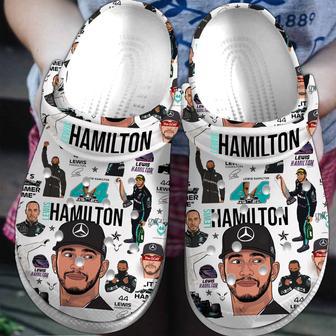 Lewis Hamilton F1 Sport Crocs Crocband Clogs Shoes | Favorety