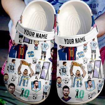 Lionel Messi Football Soccer Sport Crocs Crocband Clogs Shoes | Favorety DE