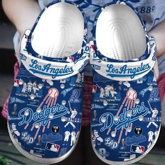 Los Angeles Dodgers Mlb Sport Crocs Crocband Clogs Shoes | Favorety CA