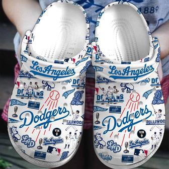 Los Angeles Dodgers Mlb Sport Crocs Crocband Clogs Shoes | Favorety UK