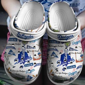 Los Angeles Dodgers Mlb Sport Crocs Crocband Clogs Shoes | Favorety DE