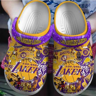 Los Angeles Lakers Nba Sport Crocs Crocband Clogs Shoes | Favorety