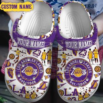 Los Angeles Lakers Nba Sport Crocs Crocband Clogs Shoes | Favorety DE