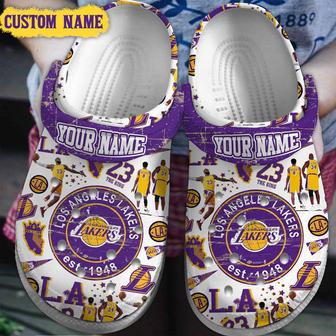 Los Angeles Lakers Nba Sport Crocs Crocband Clogs Shoes | Favorety CA