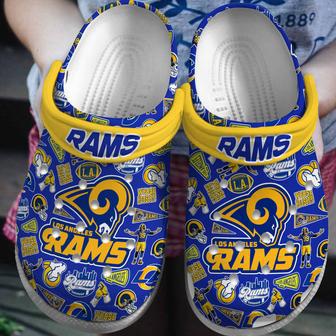 Los Angeles Rams Nfl Sport Crocs Crocband Clogs Shoes | Favorety UK