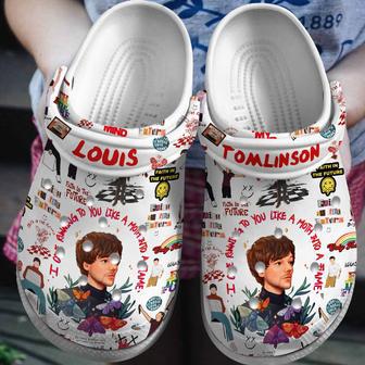 Louis Tomlinson Music Crocs Crocband Clogs Shoes | Favorety