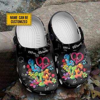 Love Art Teachers Customized Crocs Crocband Clogs Shoes - Monsterry AU