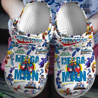 Mega Man Game Crocs Crocband Clogs Shoes - Monsterry DE