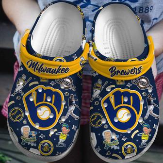 Milwaukee Brewers Mlb Sport Crocs Crocband Clogs Shoes | Favorety CA