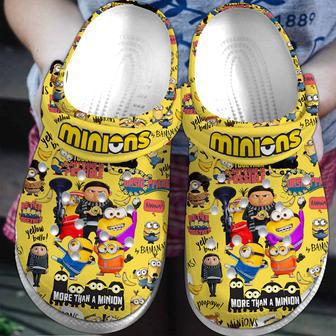 Minions Cartoon Crocs Crocband Clogs Shoes | Favorety