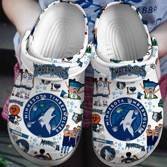 Minnesota Timberwolves Nba Sport Crocs Crocband Clogs Shoes | Favorety AU