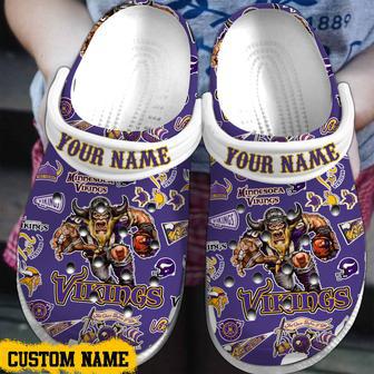 Minnesota Vikings Nfl Sport Crocs Crocband Clogs Shoes | Favorety DE