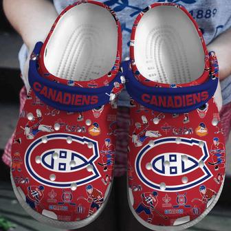 Montreal Canadiens Nhl Sport Crocs Crocband Clogs Shoes | Favorety