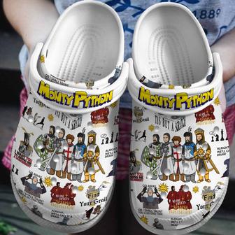 Monty Python And The Holy Grail Movie Crocs Crocband Clogs Shoes - Monsterry