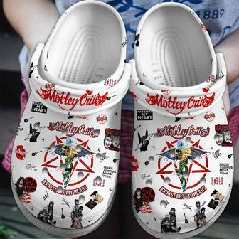 Motley Crue Music Crocs Crocband Clogs Shoes | Favorety