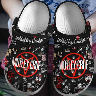 Motley Crue Music Crocs Crocband Clogs Shoes | Favorety UK