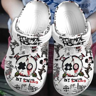 My Chemical Romance Music Crocs Crocband Clogs Shoes | Favorety