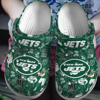 New York Jets Nfl Sport Crocs Crocband Clogs Shoes | Favorety DE