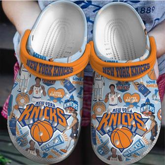 New York Knicks Nba Sport Crocs Crocband Clogs Shoes | Favorety AU