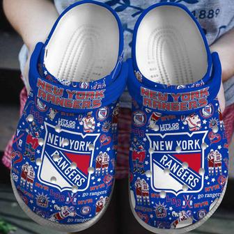 New York Rangers Nhl Sport Crocs Crocband Clogs Shoes | Favorety DE