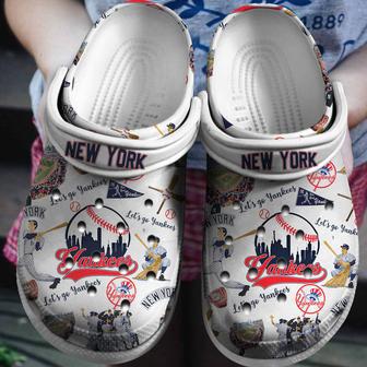 New York Yankees Mlb Sport Crocs Crocband Clogs Shoes | Favorety DE