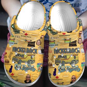 Nickelback Music Crocs Crocband Clogs Shoes | Favorety