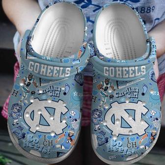 North Carolina Tar Heels Ncaa Sport Crocs Crocband Clogs Shoes | Favorety UK