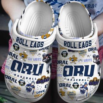 Oral Roberts Golden Eagles Ncaa Sport Crocs Crocband Clogs Shoes | Favorety