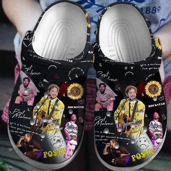 Post Malone Music Crocs Crocband Clogs Shoes | Favorety