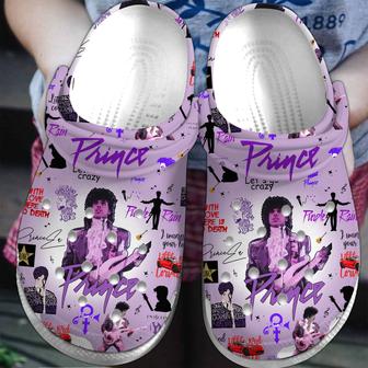 Prince Music Crocs Crocband Clogs Shoes - Monsterry AU
