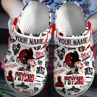 Psycho Movie Halloween Crocs Crocband Clogs Shoes - Monsterry UK