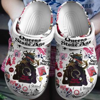 Queens Of The Stone Age Music Crocs Crocband Clogs Shoes | Favorety