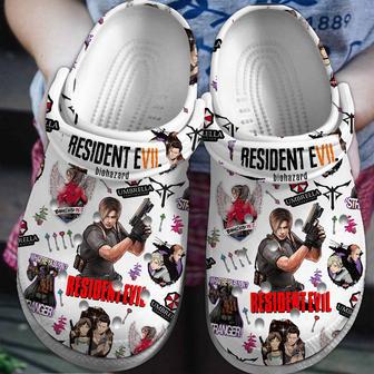 Resident Evil Movie Game Crocs Crocband Clogs Shoes | Favorety